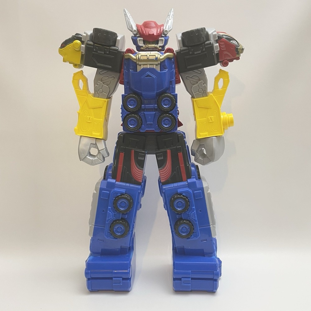 LARGE 20" Power Rangers Beast-X Megazord Zord Action Figure Hasbro Toy